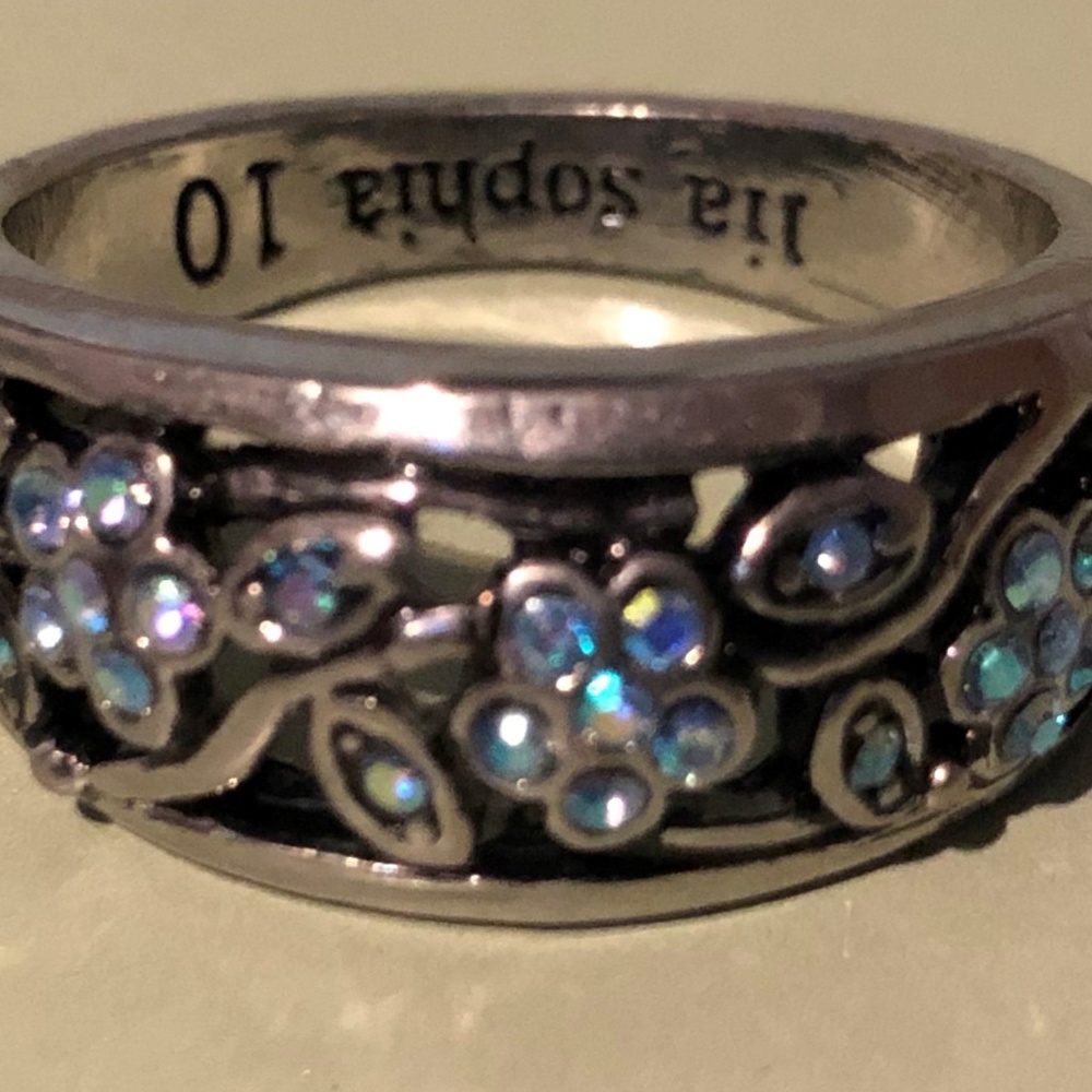 Lia Sophia Ring Size 10